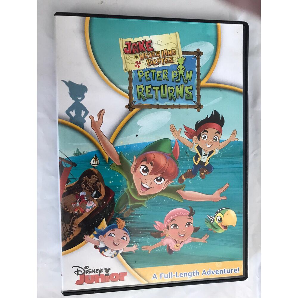 Jake and the Never Land Pirates: Peter‎ Pan Returns (DVD, 2012, 2-Disc Set,...